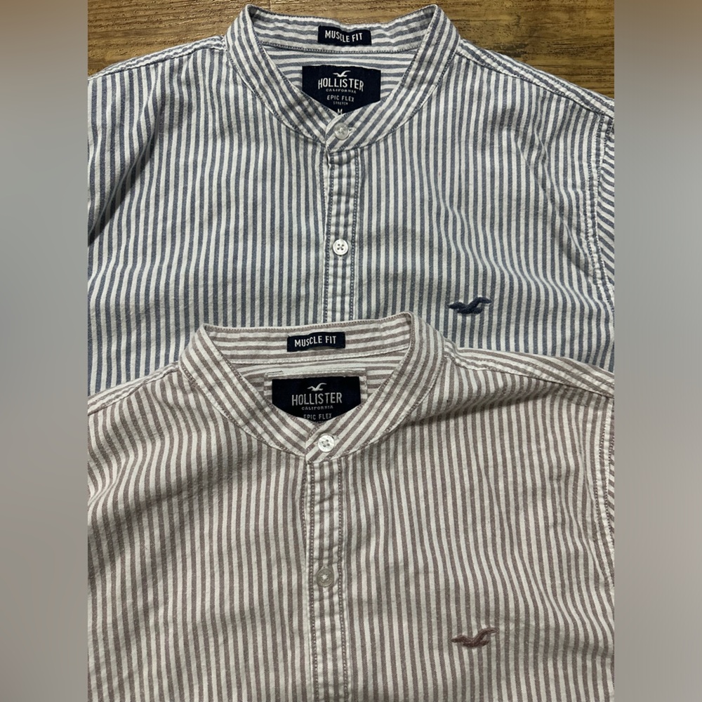 Hollister M Button Shirts